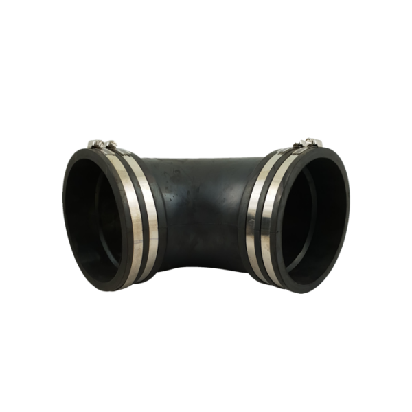 Flexibele rubber bocht (90°) 160mm